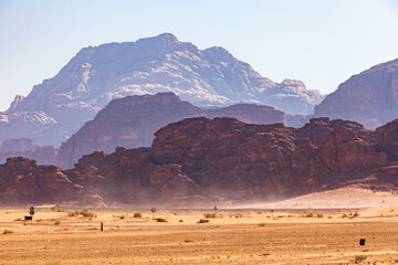 Plakat Wadi Rum Jordania