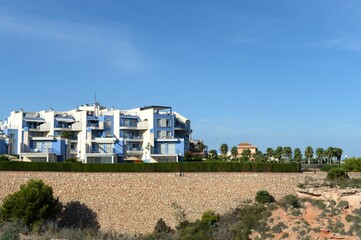 Fototapeta premium Residential residence on the Costa Blanca in Orihuela. Spain