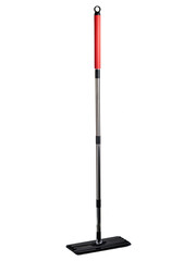 brush for cleaning the floor is beige with bucket and wringer