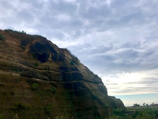 view of the mountains