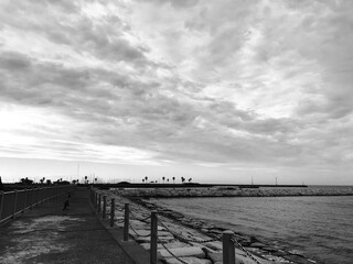 pier on the beach
