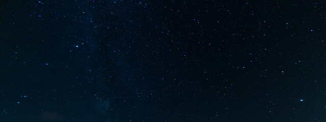 Picture of cloudless starry sky at nighttime at northern hemisphere