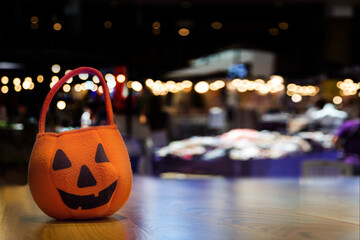 cerebration halloween carnival with pumpkin bag