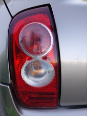 światło lampa samochód tylna czerwień auto