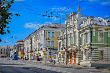 Old town architecture of Vladimir