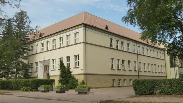 Old Silute First Gymnasium Building