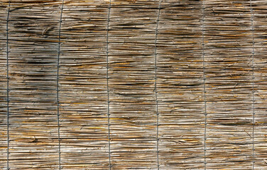Wicker fence. Design. Background. Graphic resources.