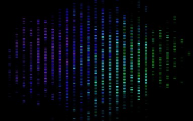 Dark Multicolor, Rainbow vector backdrop with long lines.