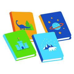 Children's book icons