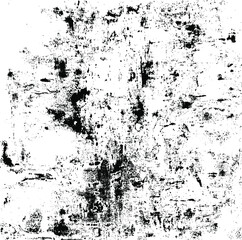 Rough black and white texture vector. Distressed overlay texture. Grunge background. Abstract textured effect. Vector Illustration. Black isolated on white background. EPS10