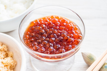 いくらの醤油漬け