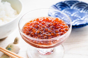 いくらの醤油漬け