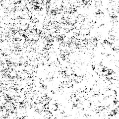 Rough black and white texture vector. Distressed overlay texture. Grunge background. Abstract textured effect. Vector Illustration. Black isolated on white background. EPS10