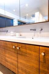 modern bathroom interior