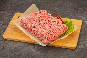 Minced meat - pork and beef