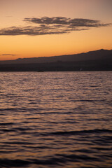 Obraz premium sunset over the sea