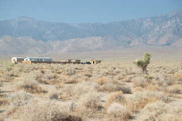 Old Buildings off of California Highway 395