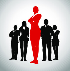 A team of Successful executives led by a great and leader.