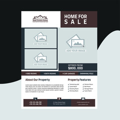 Real Estate Flyer Template Fully Editable Design Very unique 