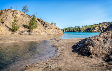 beach and rocks