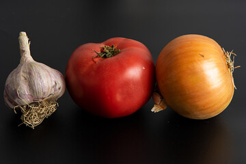 onions and tomatoes