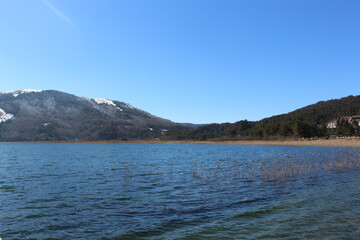 lake in the mountains