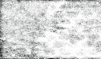 Rough black and white texture vector. Distressed overlay texture. Grunge background. Abstract textured effect. Vector Illustration. Black isolated on white background. EPS10