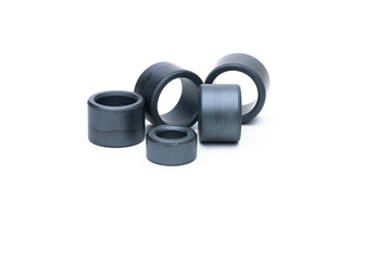 several ferrite rings without winding
