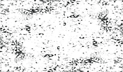 Rough black and white texture vector. Distressed overlay texture. Grunge background. Abstract textured effect. Vector Illustration. Black isolated on white background. EPS10