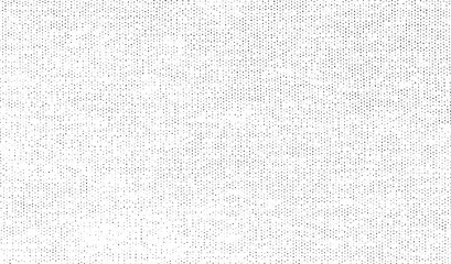 Vector fabric texture. Distressed texture of weaving fabric. Grunge background. Abstract halftone vector illustration. Overlay to create interesting effect and depth. Black isolated on white. EPS10.