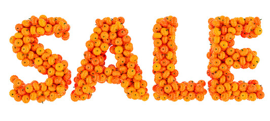 Halloween Sale concept, 3D rendering