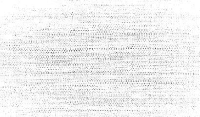 Obraz premium Vector fabric texture. Distressed texture of weaving fabric. Grunge background. Abstract halftone vector illustration. Overlay to create interesting effect and depth. Black isolated on white. EPS10.