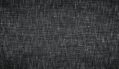 Vector fabric texture. Distressed texture of weaving fabric. Grunge background. Abstract halftone vector illustration. Overlay to create interesting effect and depth. Black isolated on white. EPS10.