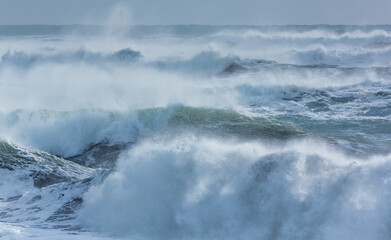 Jokulsarlon beach, Vatnatjokull glacier, Southern Iceland, Iceland, Europe