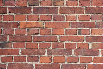 Vintage brick wall as a background.