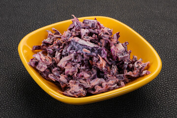 Cole slaw salad with cabbage