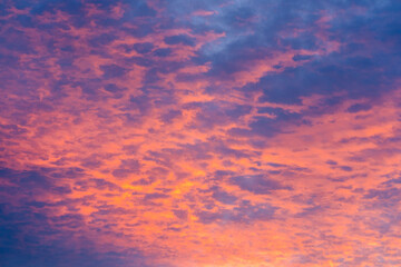 Beautiful twilight sky background