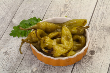 Pickled green pepper