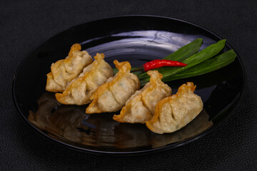Japanese traditional cuisine Gyoza dumplings