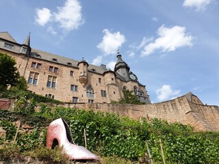castle in the mountains
