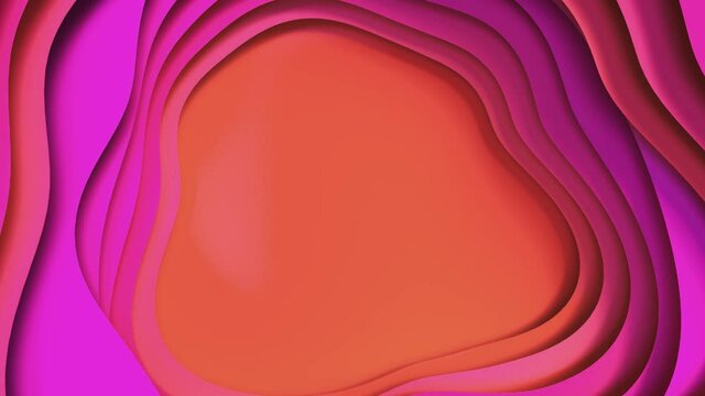 Abstract colorful background with multiple layers of wave surface with different gradients