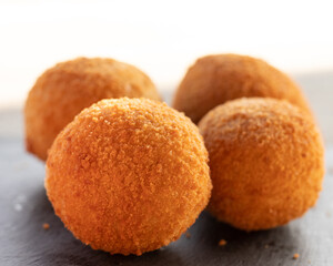 Bolinha de queijo, brazilian finger food and party snack