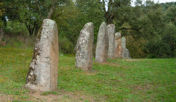 sardinian menhir -Biru 'e concas Sorgono 