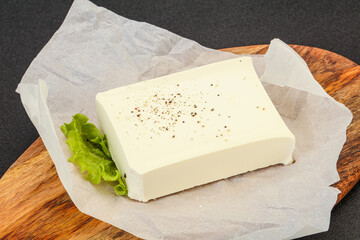 Greek cheese feta, still-life