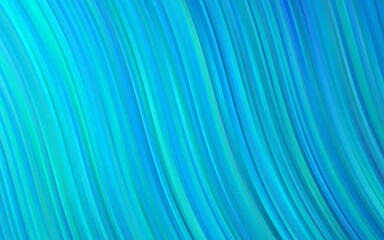 Light BLUE vector template with abstract lines.