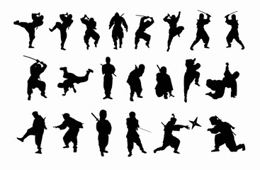 忍者シルエット © Paylessimages