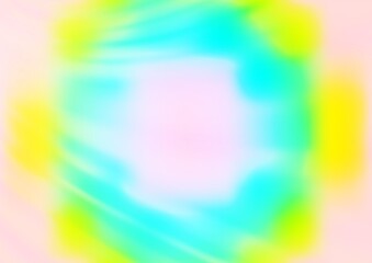 Obraz premium Light Multicolor, Rainbow vector blurred bright template.