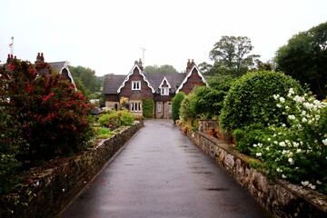 Obraz premium House in the Peak District National Park, England, UK