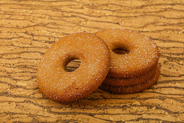 Sweet and crispy ginger cookies