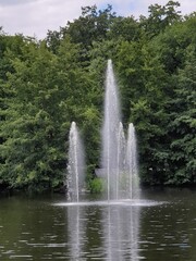 fountain in the park